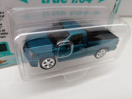 Auto World 2005 Chevy Silverado Ss Custom Esc 1:64 Verde Verde (Usado)