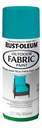 Pintura Para Telas En Aerosol Fabric Rustoleum Specialty 340 Color Turquesa