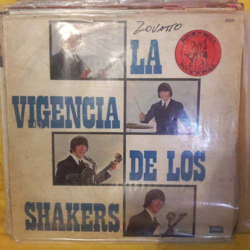 Vinilo Los Shakers La Vigencia De Los Shakers D Rn1 