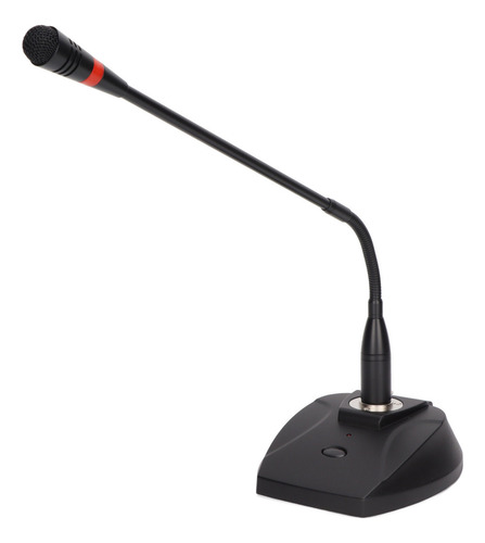 Microfone Gooseneck Com Fio E Microfone De Mesa