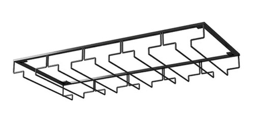 Estante Para Colgar Copas Cafetería De Fácil 5 Ranuras