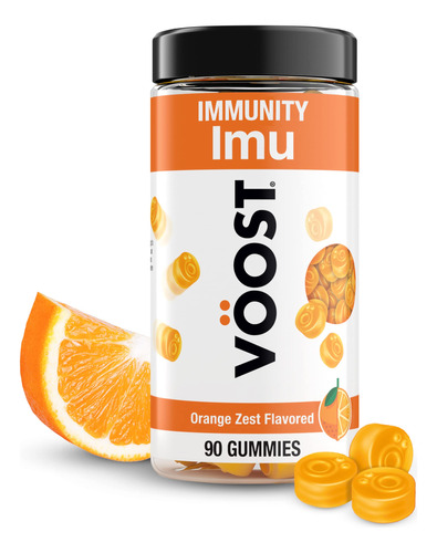 Voost, Gomitas De Inmunidad, Suplemento De Vitamina C Con Zi