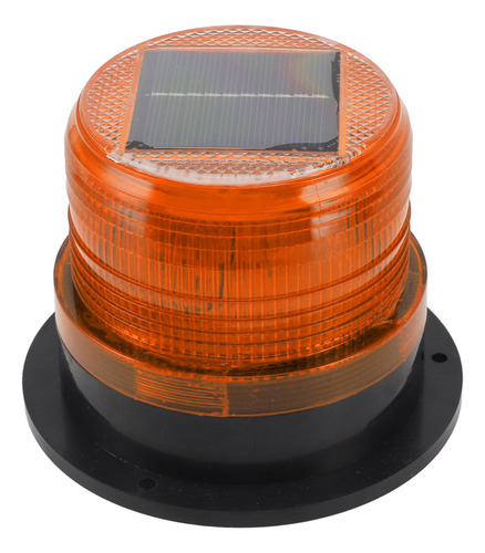 Td Baliza Solar, Luz De Precaución, 8 Led, Sensor Del