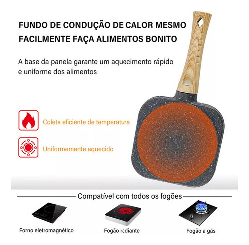 Freidora De Huevos Antiadherente, Sartén Separada