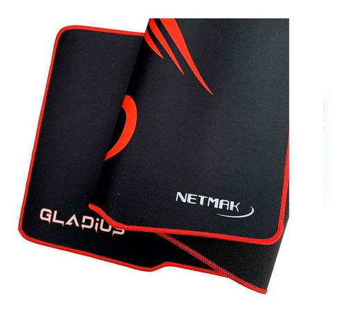 Imagen 2 de 10 de Pad P/ Mouse Gamer Netmak Nm-gladius2 Grande Antideslizante