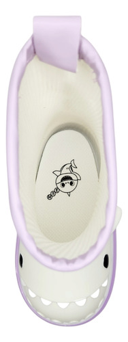 Botas De Lluvia Jardin Niña Niño Tiburón Shark Ultra Comodas