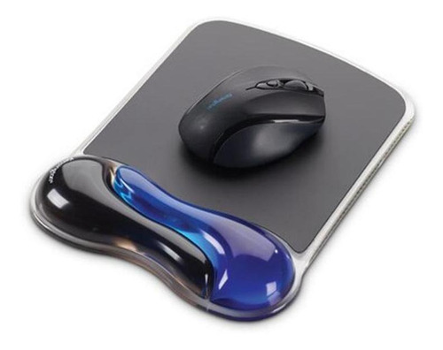 Imagen 2 de 4 de Mouse Pad Kensington Duo Gel 9.625" x 7.625" blue/black