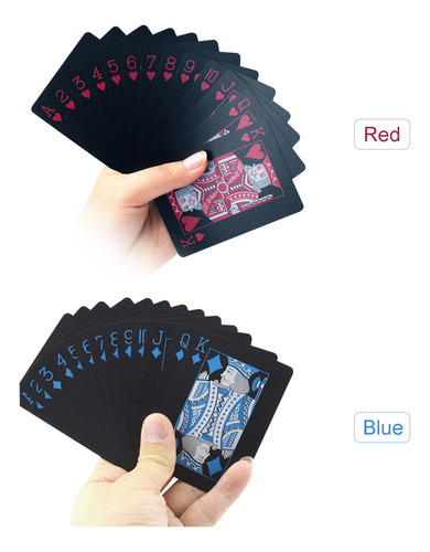 Cartas De Póquer De Plástico Para Fiestas Y Viajes