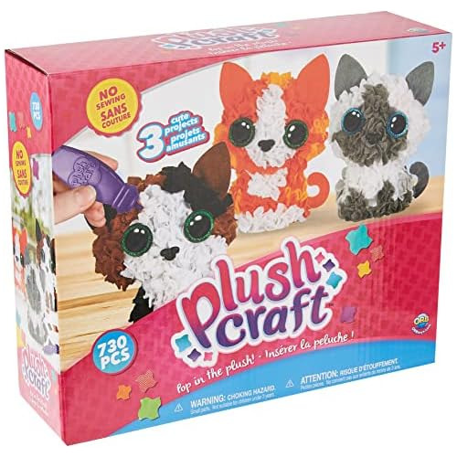 74661 The Factory Plushcraft Kitten Club 3d Soft Craft,...