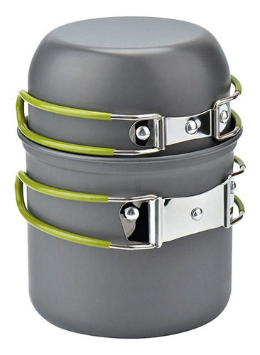 . Juego De Utensilios De Cocina For Camping Con Hornillo De