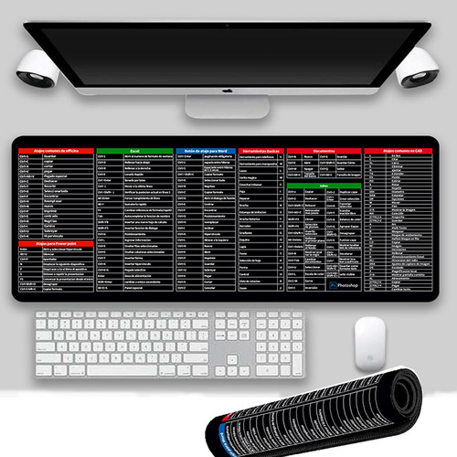Almohadilla De Escritorio Con Consejos De Excel, Atajos