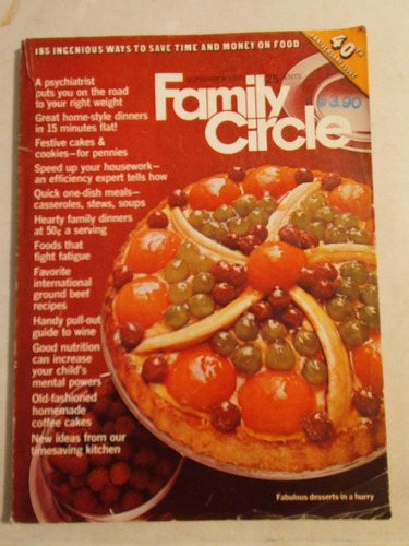 Family Circle Save Time And Money On Food Septiembre 1972