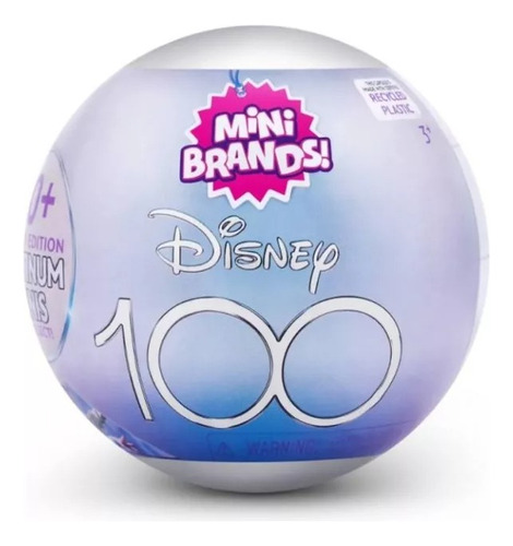 Mini Brands Disney 100 Cápsula De Platino Edición Limitada