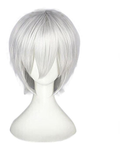 Peluca De Kaneki Ken Tokyo Ghoul Anime De Colección Cosplay