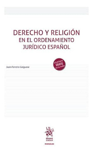 Derecho Y Religion En El Ordenamiento Juridico Espanol - Fer