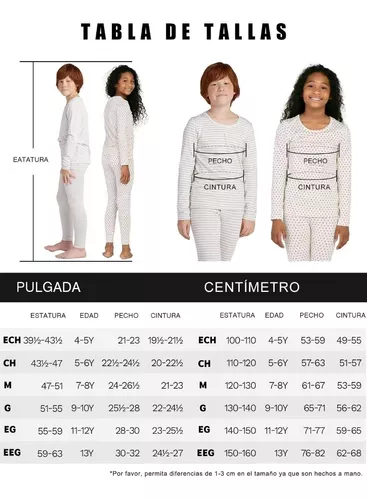 Conjunto de ropa interior térmica para niñas con tejido polar térmico en  parte superior e inferior