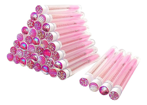 40x Rímel Desechable Cepillo Rímel Varitas Tubo Conjunto