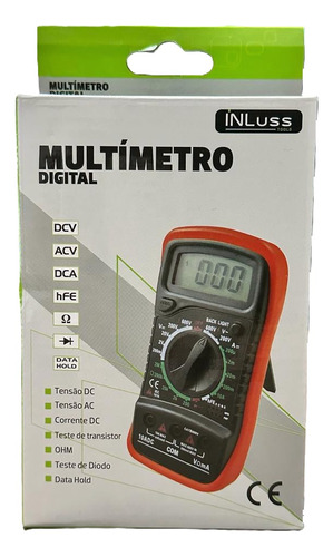 Multímetro Digital Xl830l Inluss