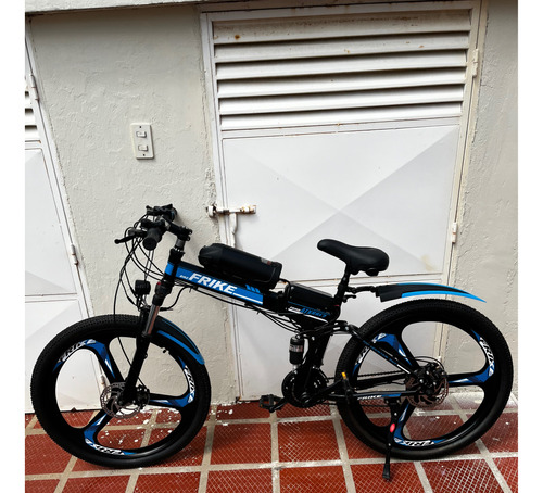 Bicicleta Eléctrica Montañera Plegable De 26  36v8ah Frike