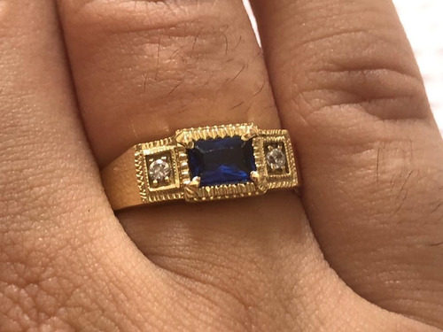 Anel Em Ouro 18k Formatura Administração