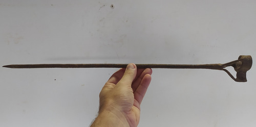 Antigo Ferro De Marca Gado -centenário / Leta L 5cmx5cm - 22 (Usado)