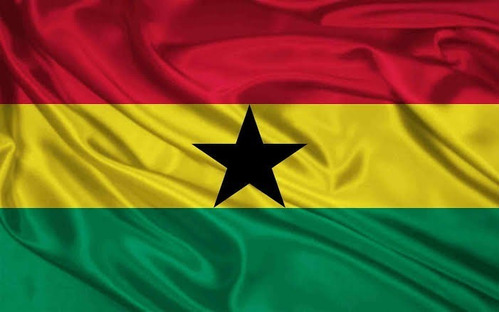 Bandera Ghana Medida  90cm X 150cm Envio Gratis