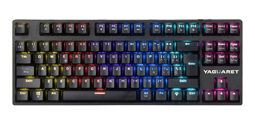 Teclado Mecanico Yaguaret Punisher Rgb Switch Outemu Blue