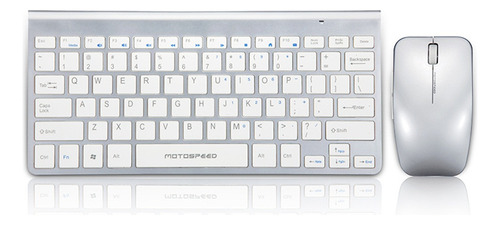 Teclado Óptico Bluetooth Inalámbrico Motospeed G9800 De 2.4