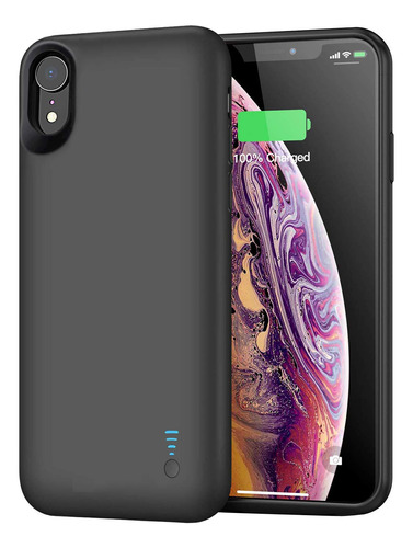 Funda De Batería iPhone XR 6000mah Estuche De Carga Pr...