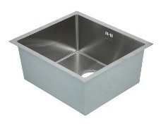 Fregadero Tarja De Acero Inox Con Escurridor Movible Axcent