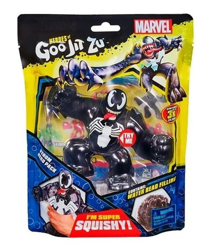 Heroes Of Goo Jit Zu Marvel Venom Figura Flexible Replay