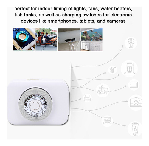 Nuevo Luces Programables Con Temporizador De Enchufe,