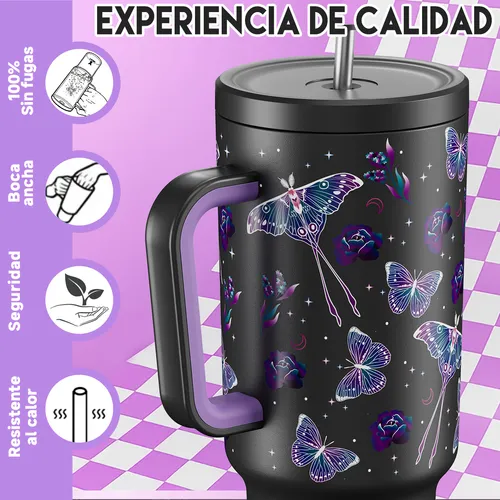 Meoky Vaso Térmico De Acero Inoxidable Con Calor/frí 40oz