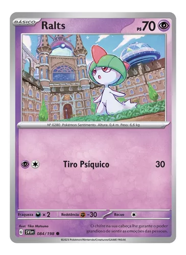 Kit Carta Pokémon Gardevoir Ex Kirlia Ralts