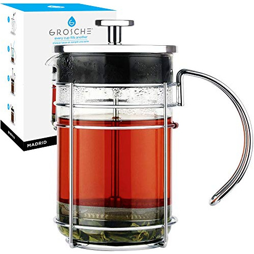 Grosche Madrid French Press - Cafetera Premium - 1.5l - 51