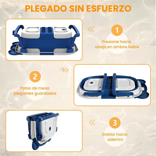 Bañera Plegable Para Bebe, Tina De Baño Para Bebe Con Cojín