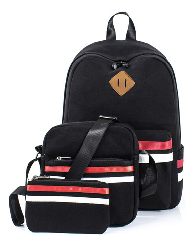 H Hikker-link Conjunto De Mochila Informal Bolsa De Hombro .