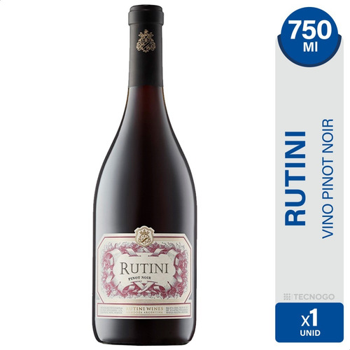 Vino Rutini Coleccion Pinot Noir Tinto Botella 750ml