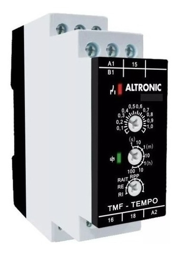 Relé De Tempo Multifunção Tmf-01 Tron Altronic