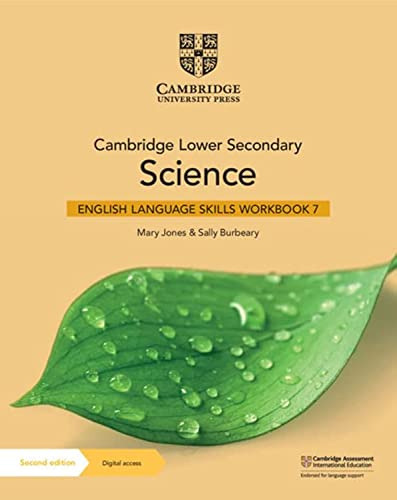Libro Cambridge Lower Secondary Science 7 English Language S