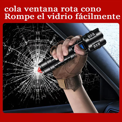 Gv Lámpara Táctica Ultra Potente Led 10000 Lúmenes