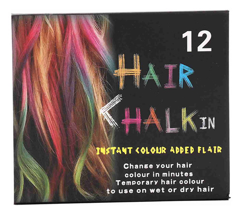 Tiza Desechable Para Teñir El Cabello Tinte Temporal Para