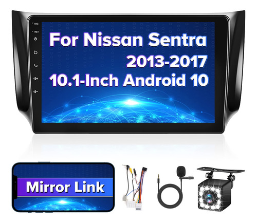Para Nissan Sentra Radio Reproductor Estereo Coche Android