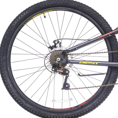 Bicicleta Best Corvus Doble Susp. Aro 27.5 18v Acero Disco M