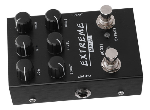 Efecto De Pedal De Distorsión De Guitarra, Ecualizador De 3