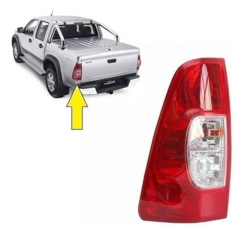 Imagen 1 de 3 de Farol Trasero Izquierdo Chevrolet Dmax 2009 Al 2014 Fume