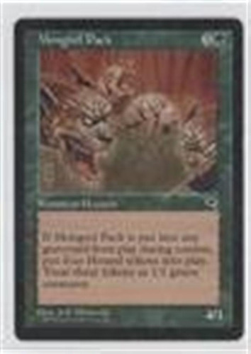 Mazo Mongrel (carta Magic Tcg) 1997 Tempest - Pack 