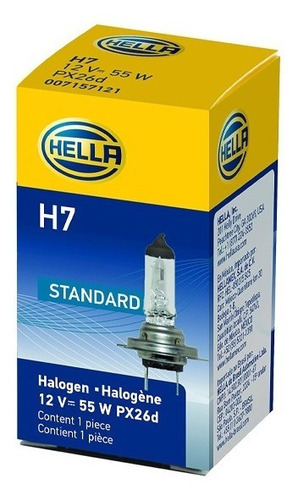 Ampolleta Halógena H7 12v 55w Hella