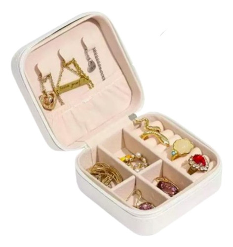 Mini Caja De Almacenamiento Reloj-anillos-pulseras Y Cadenas