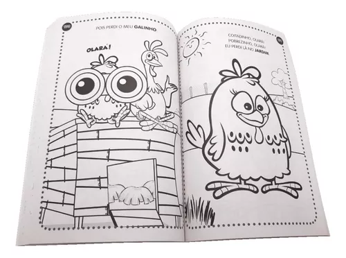 Livro Galinha Pintadinha Colorir - 365 Desenhos Para Colorir